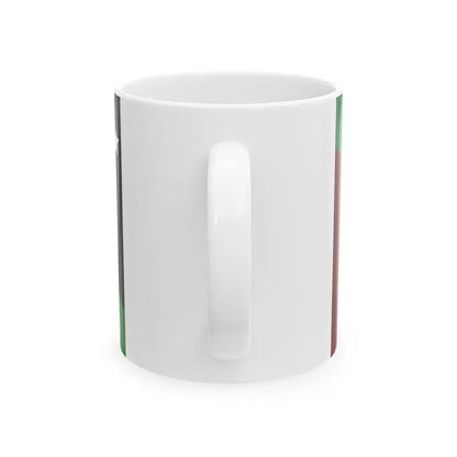 Flag of East New Britain Papa New Guinea - White Coffee Mug - Go Mug Yourself
