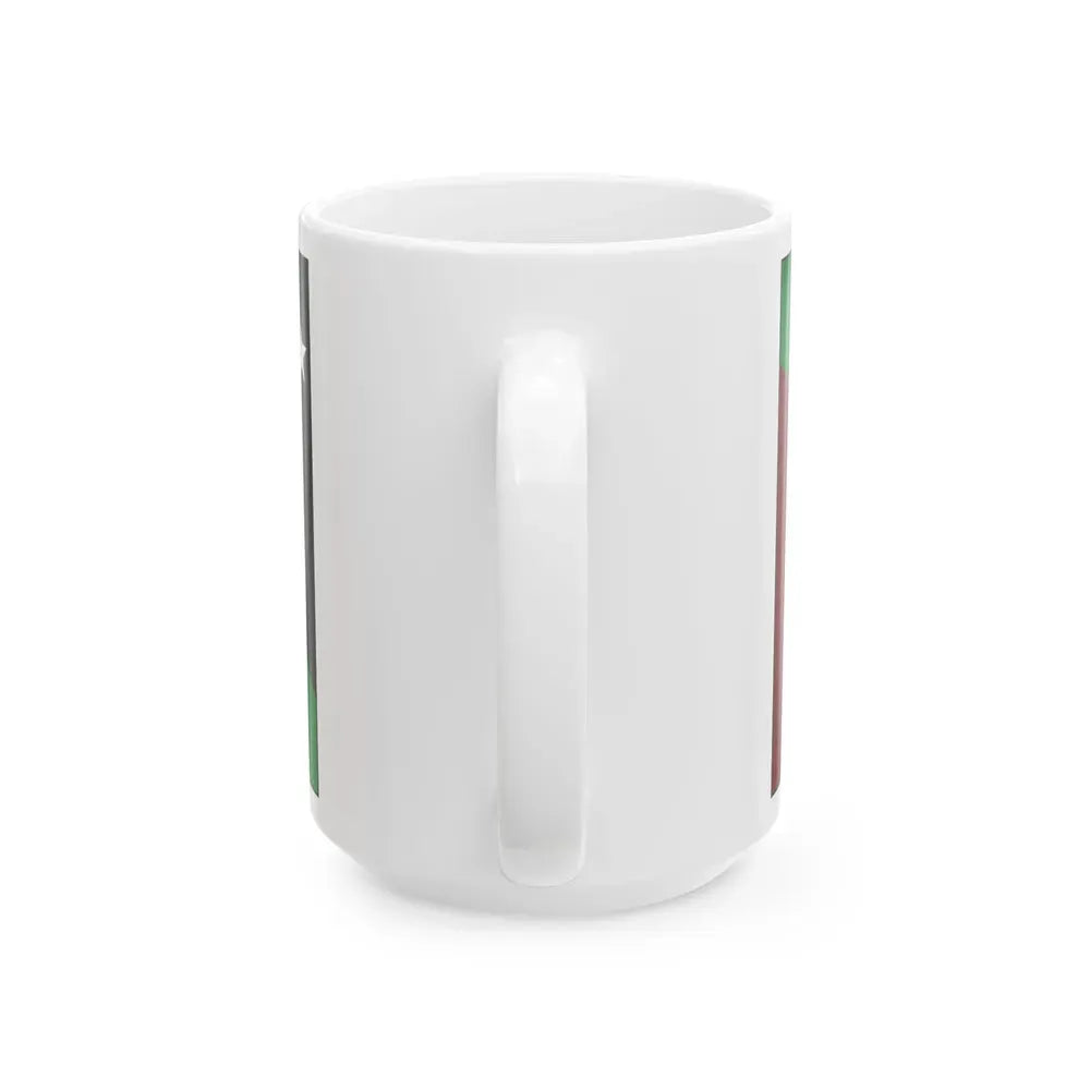 Flag of East New Britain Papa New Guinea - White Coffee Mug - Go Mug Yourself