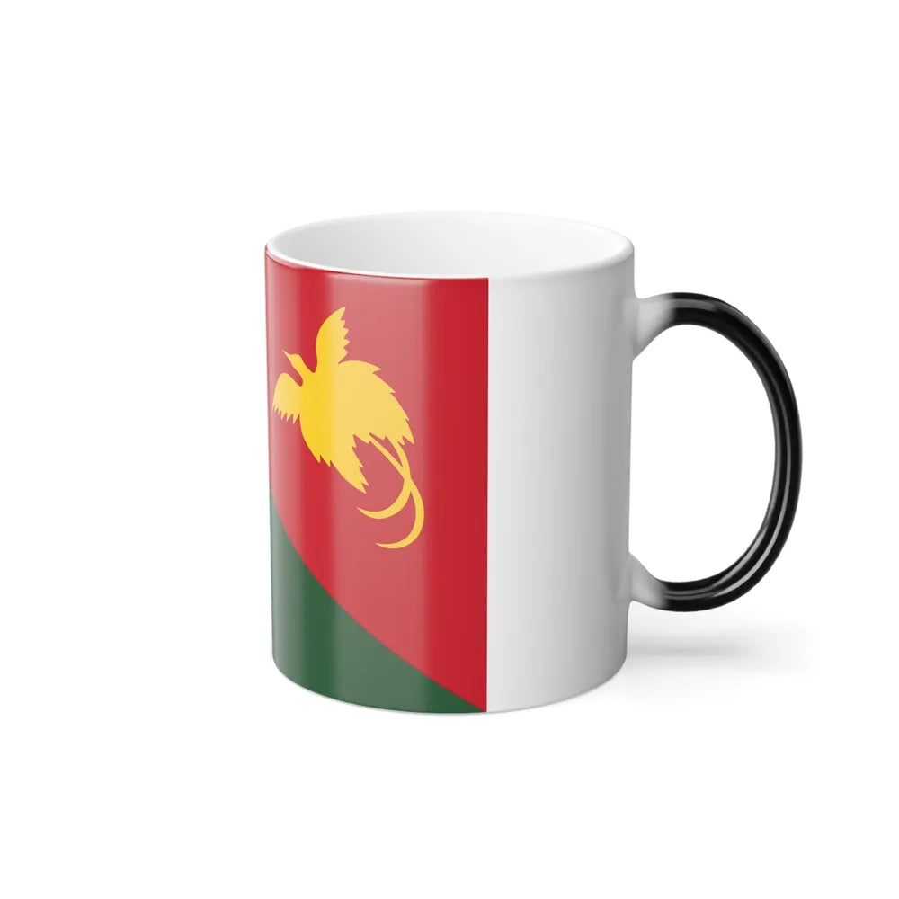 Flag of East Sepik Papa New Guinea - Color Changing Coffee Mug-Go Mug Yourself