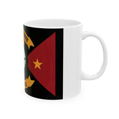 Flag of East St. Louis Illinois (United States) White Coffee Mug - Go Mug Yourself