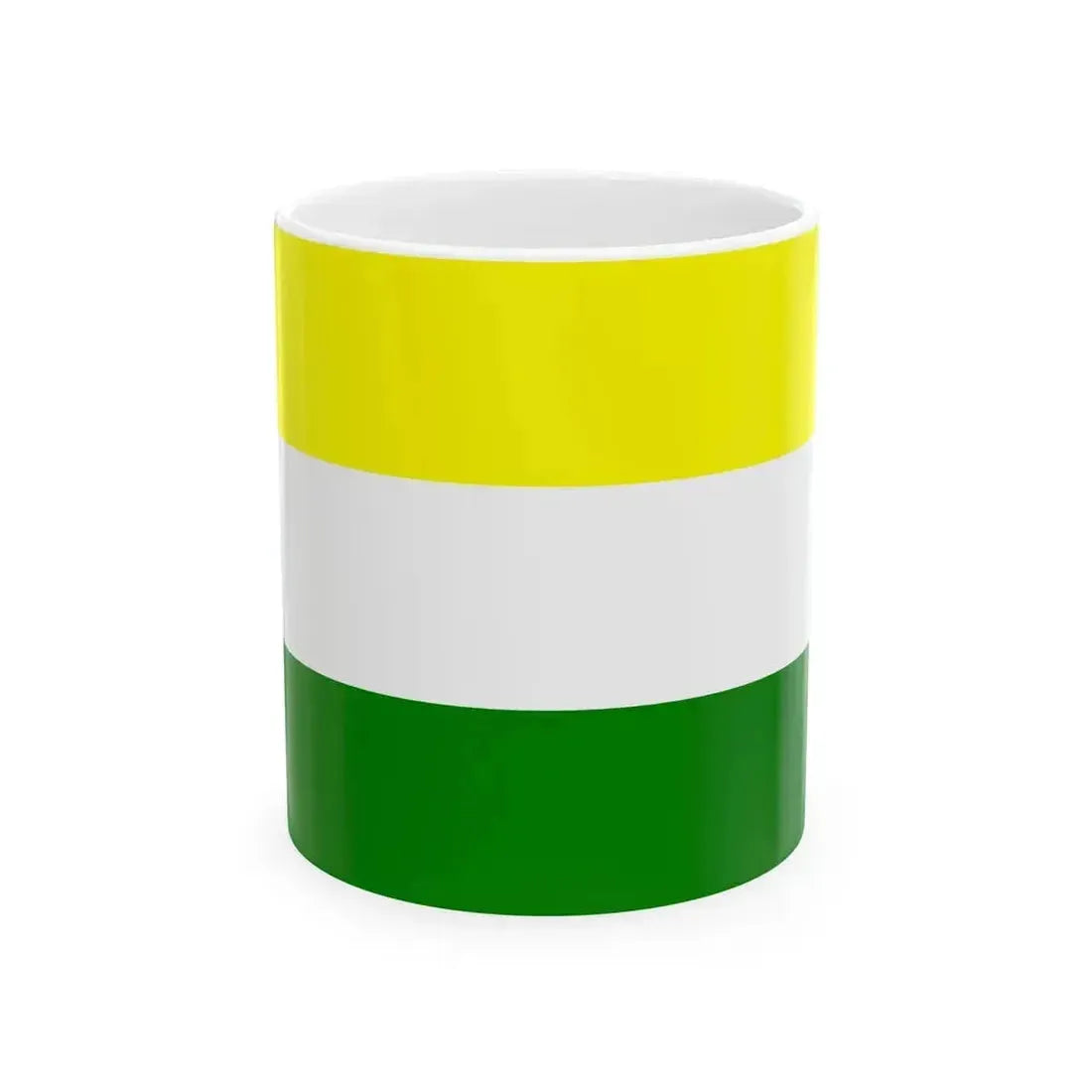Flag of East Sumatra (Indonesia) White Coffee Mug 11oz - Go Mug Yourself