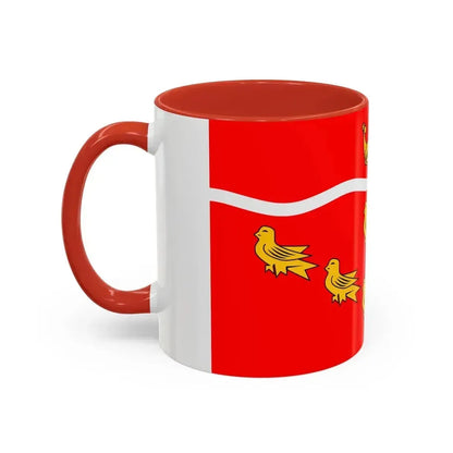 Flag of East Sussex UK - Accent Coffee Mug - Go Mug Yourself