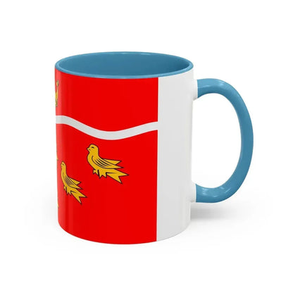 Flag of East Sussex UK - Accent Coffee Mug - Go Mug Yourself