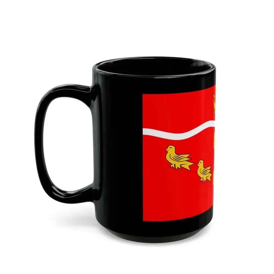 Flag of East Sussex UK - Black Coffee Mug - Go Mug Yourself