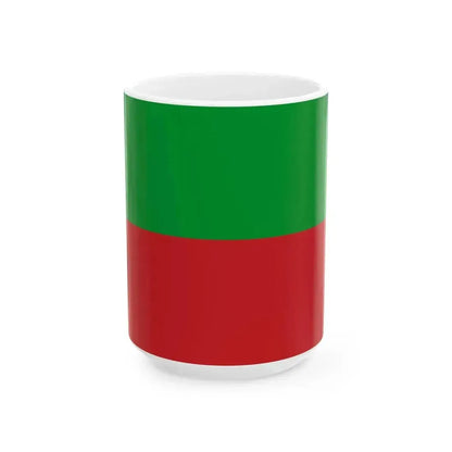 Flag of Eastern Rumelia 1878-1908 (Bulgaria) White Coffee Mug 15oz - Go Mug Yourself