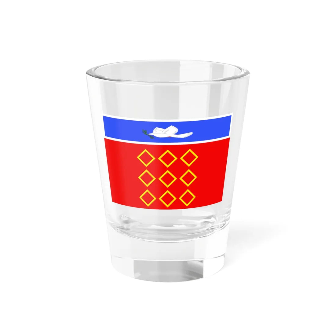 Flag of Żebbuġ (Malta) Shot Glass 1.5oz 1.5oz - Go Mug Yourself
