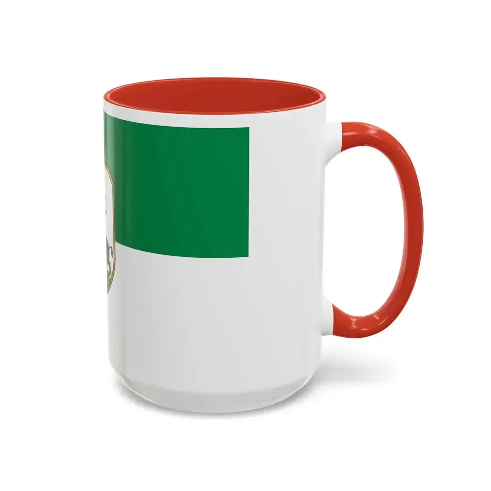 Flag of Ebersberg Germany - Accent Coffee Mug - Go Mug Yourself