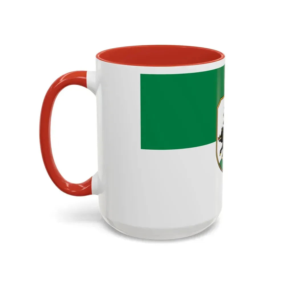 Flag of Ebersberg Germany - Accent Coffee Mug - Go Mug Yourself