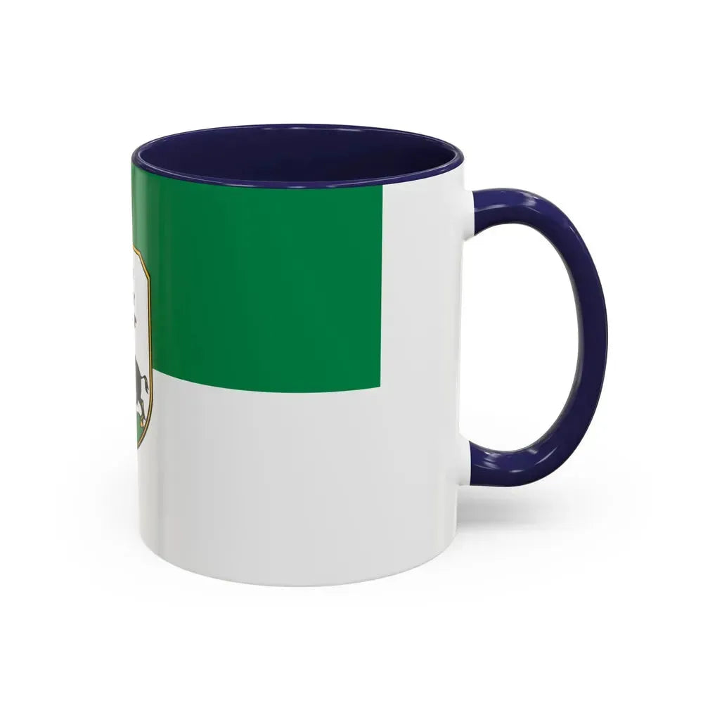 Flag of Ebersberg Germany - Accent Coffee Mug - Go Mug Yourself