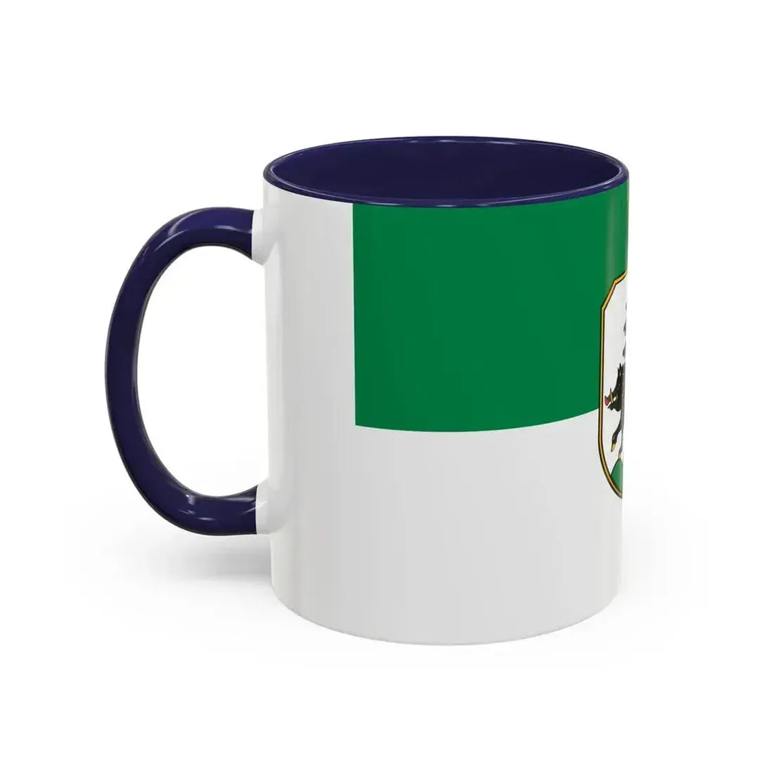 Flag of Ebersberg Germany - Accent Coffee Mug - Go Mug Yourself
