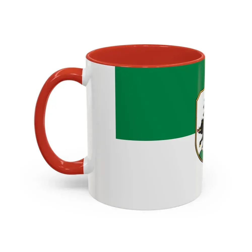 Flag of Ebersberg Germany - Accent Coffee Mug - Go Mug Yourself