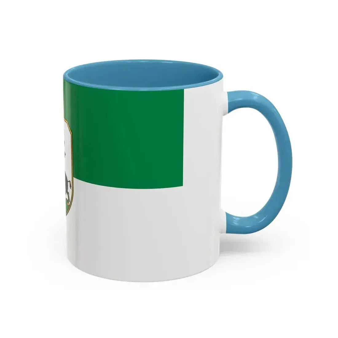 Flag of Ebersberg Germany - Accent Coffee Mug - Go Mug Yourself