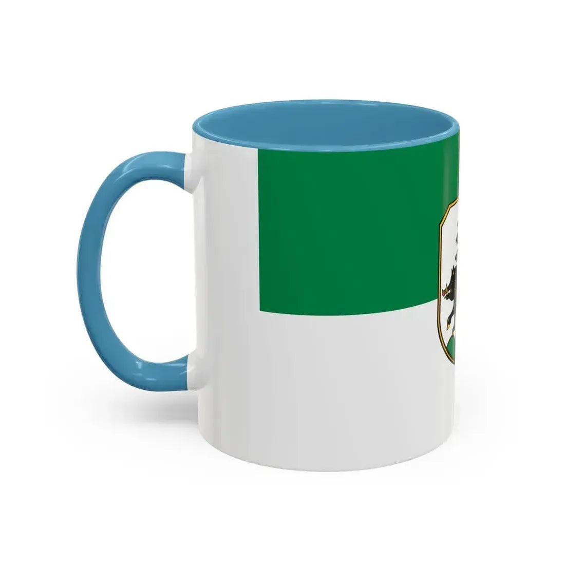 Flag of Ebersberg Germany - Accent Coffee Mug - Go Mug Yourself