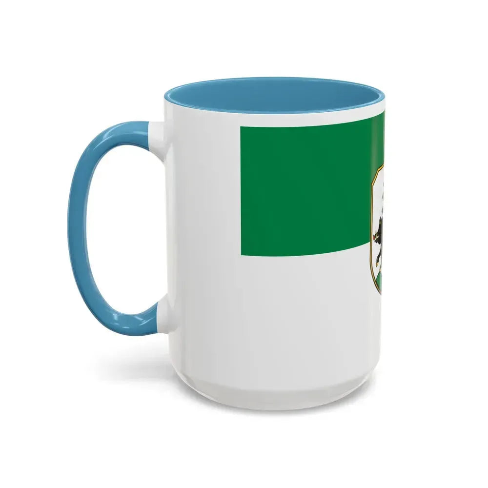 Flag of Ebersberg Germany - Accent Coffee Mug - Go Mug Yourself