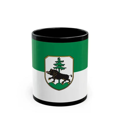 Flag of Ebersberg Germany - Black Coffee Mug 11oz - Go Mug Yourself