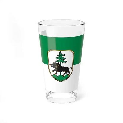Flag of Ebersberg Germany - Pint Glass 16oz 16oz - Go Mug Yourself