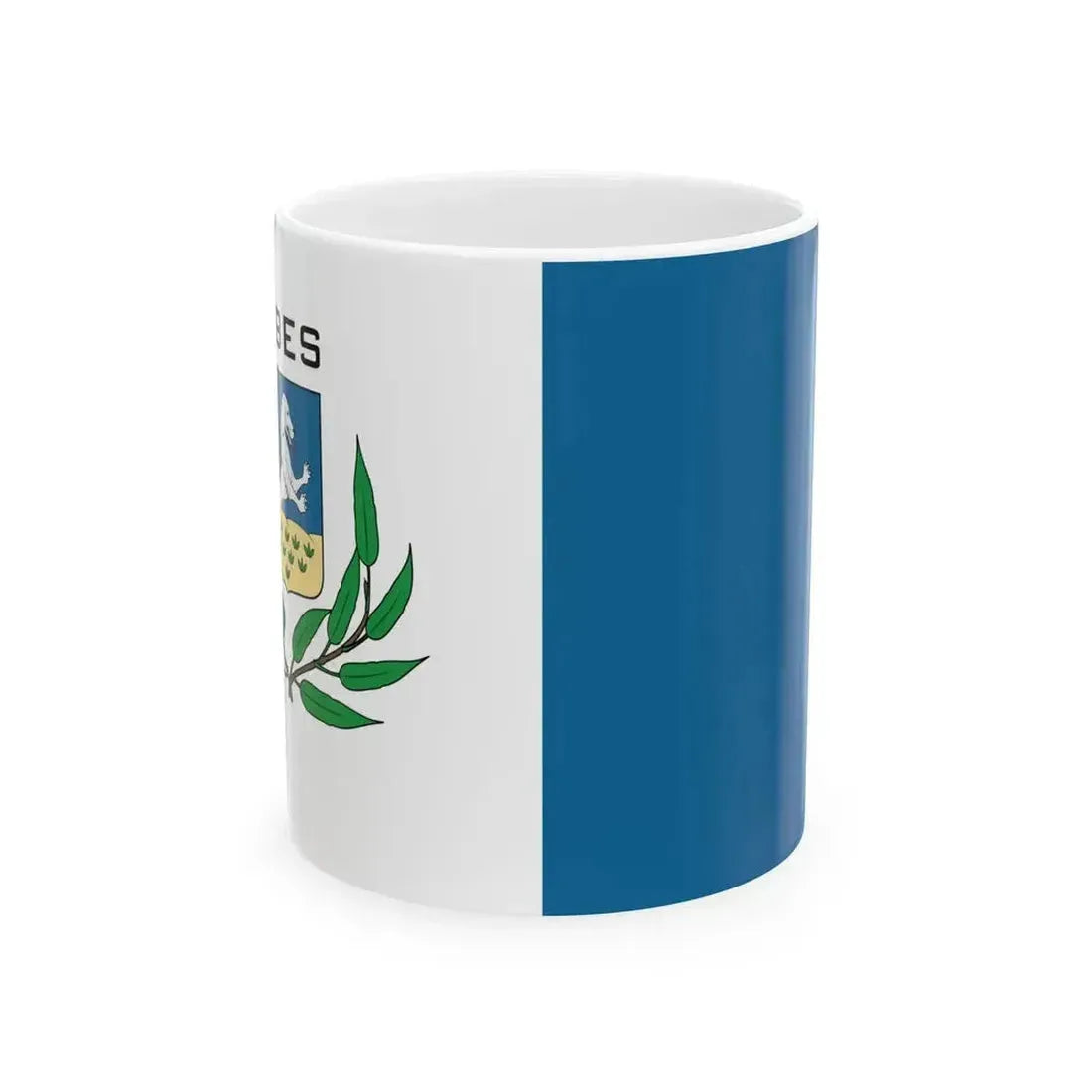 Flag of Ebes (Hungary) White Coffee Mug 11oz - Go Mug Yourself