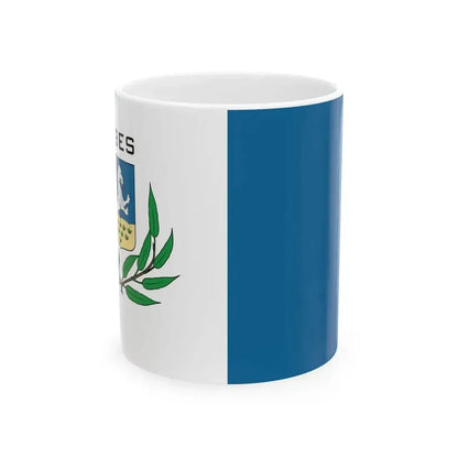 Flag of Ebes (Hungary) White Coffee Mug 11oz - Go Mug Yourself