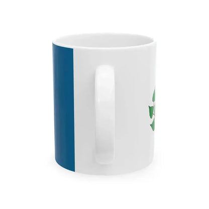 Flag of Ebes (Hungary) White Coffee Mug - Go Mug Yourself