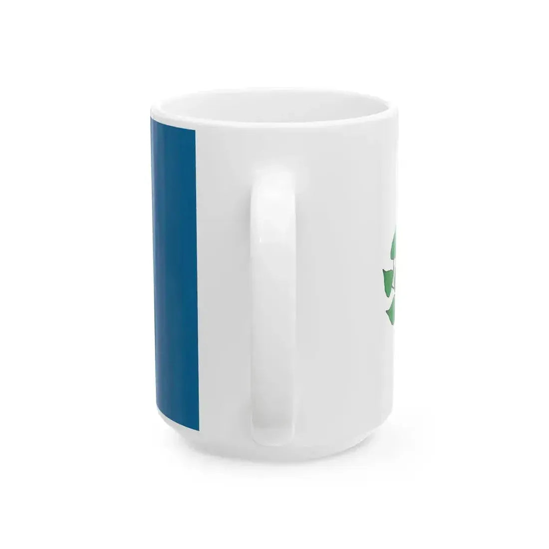 Flag of Ebes (Hungary) White Coffee Mug - Go Mug Yourself