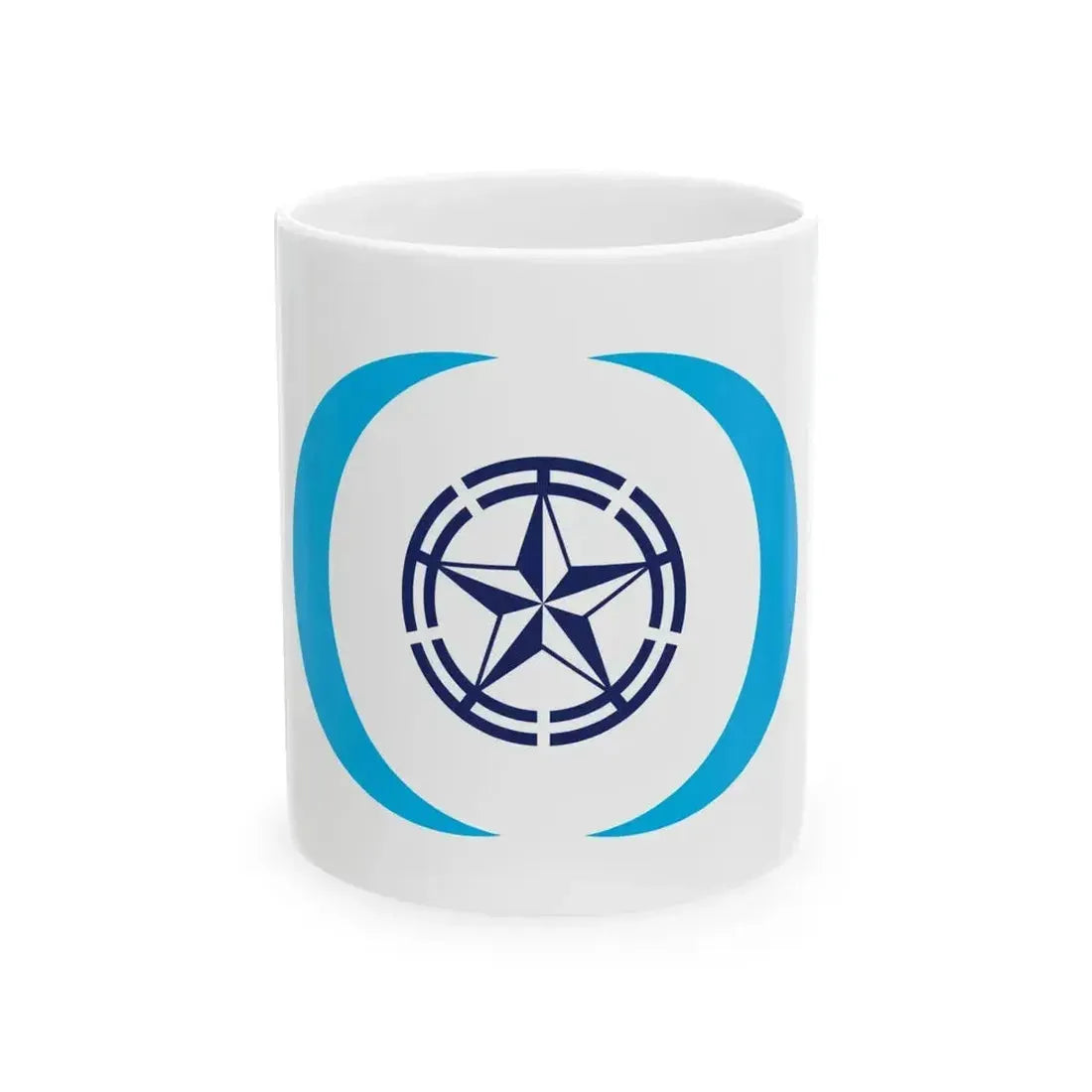 Flag of Ebetsu Hokkaido (Japan) White Coffee Mug 11oz - Go Mug Yourself