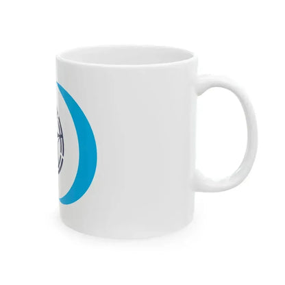 Flag of Ebetsu Hokkaido (Japan) White Coffee Mug - Go Mug Yourself