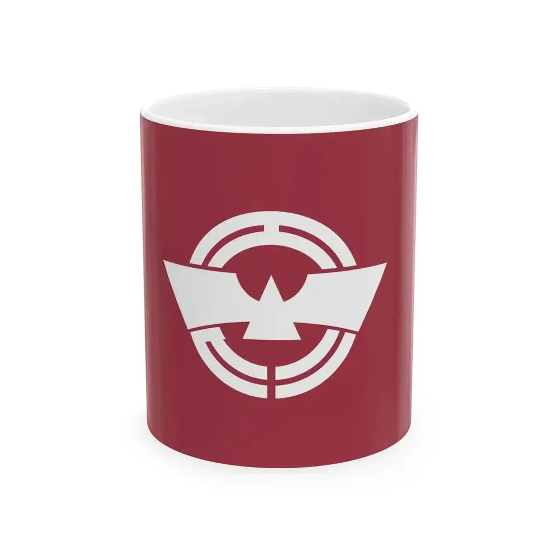 Flag of Ebina Kanagawa (Japan) White Coffee Mug 11oz - Go Mug Yourself