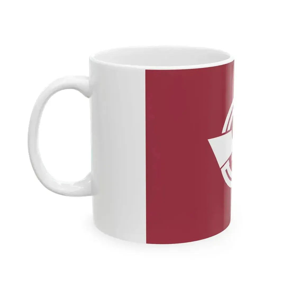 Flag of Ebina Kanagawa (Japan) White Coffee Mug - Go Mug Yourself