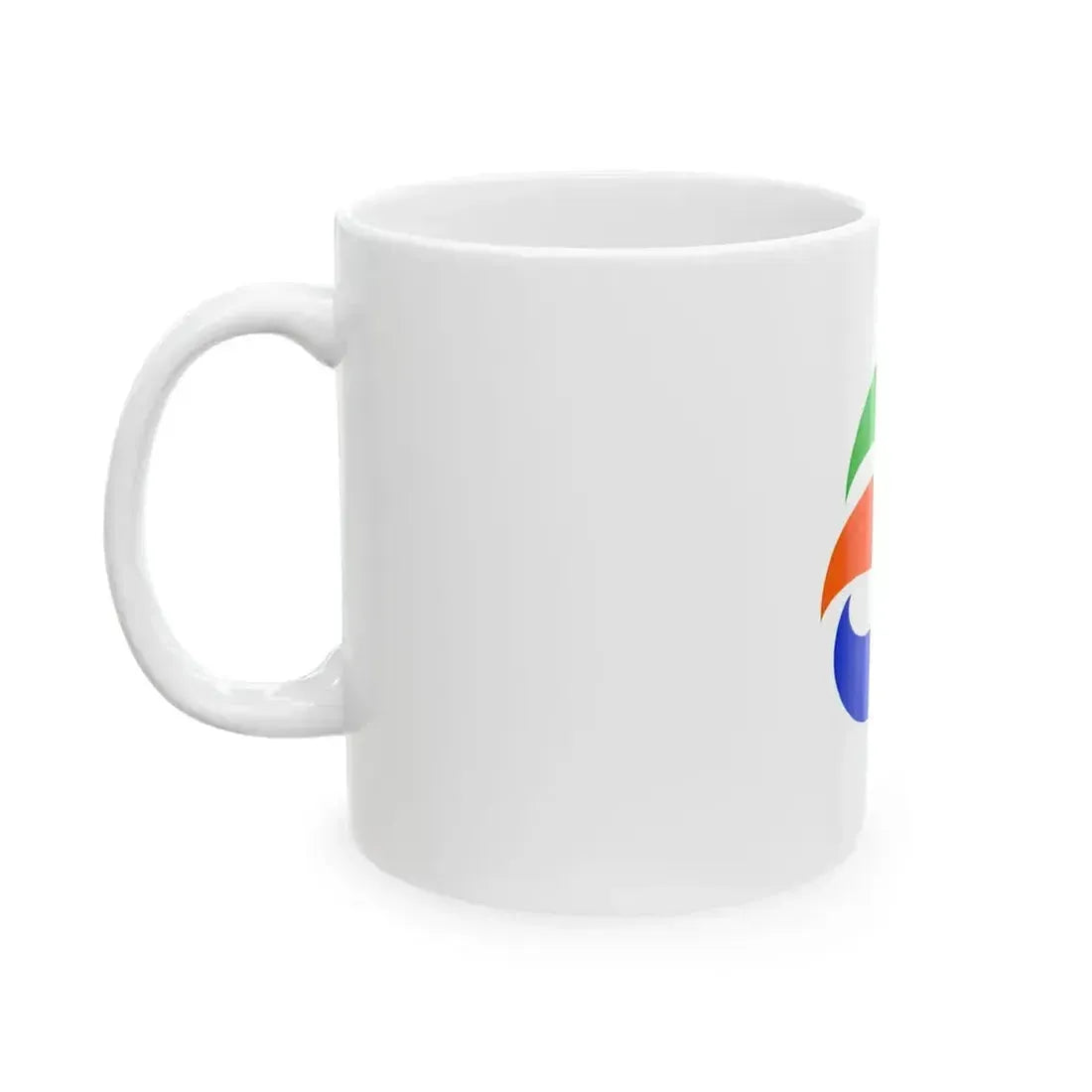 Flag of Echizen Fukui city (Japan) White Coffee Mug - Go Mug Yourself