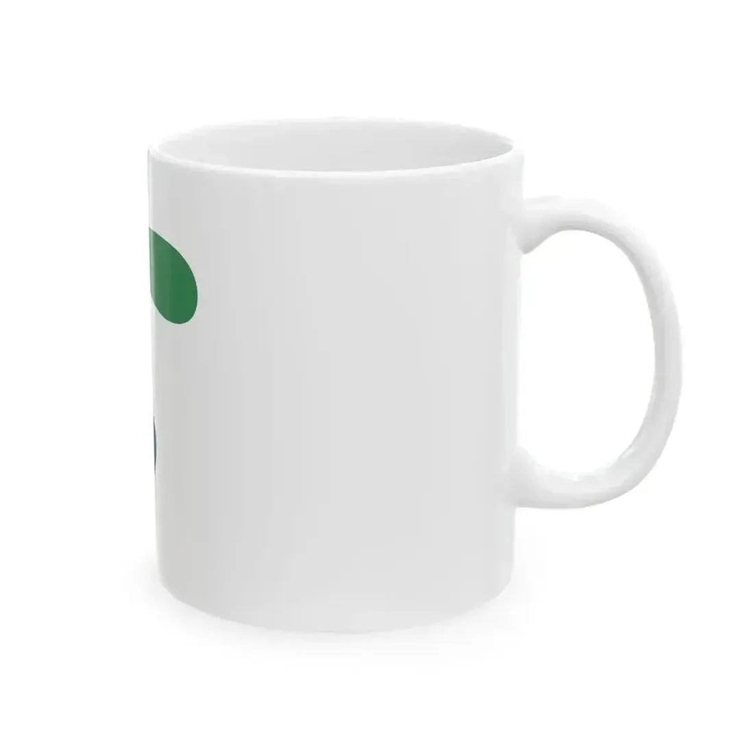 Flag of Echizen Fukui town (Japan) White Coffee Mug - Go Mug Yourself