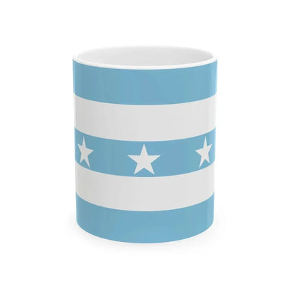Flag of Ecuador 1820-1822 (Ecuador) White Coffee Mug 11oz - Go Mug Yourself