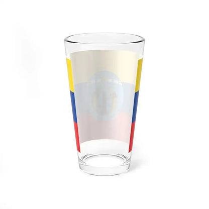 Flag of Ecuador 1830-1835 (Ecuador) Pint Glass 16oz - Go Mug Yourself