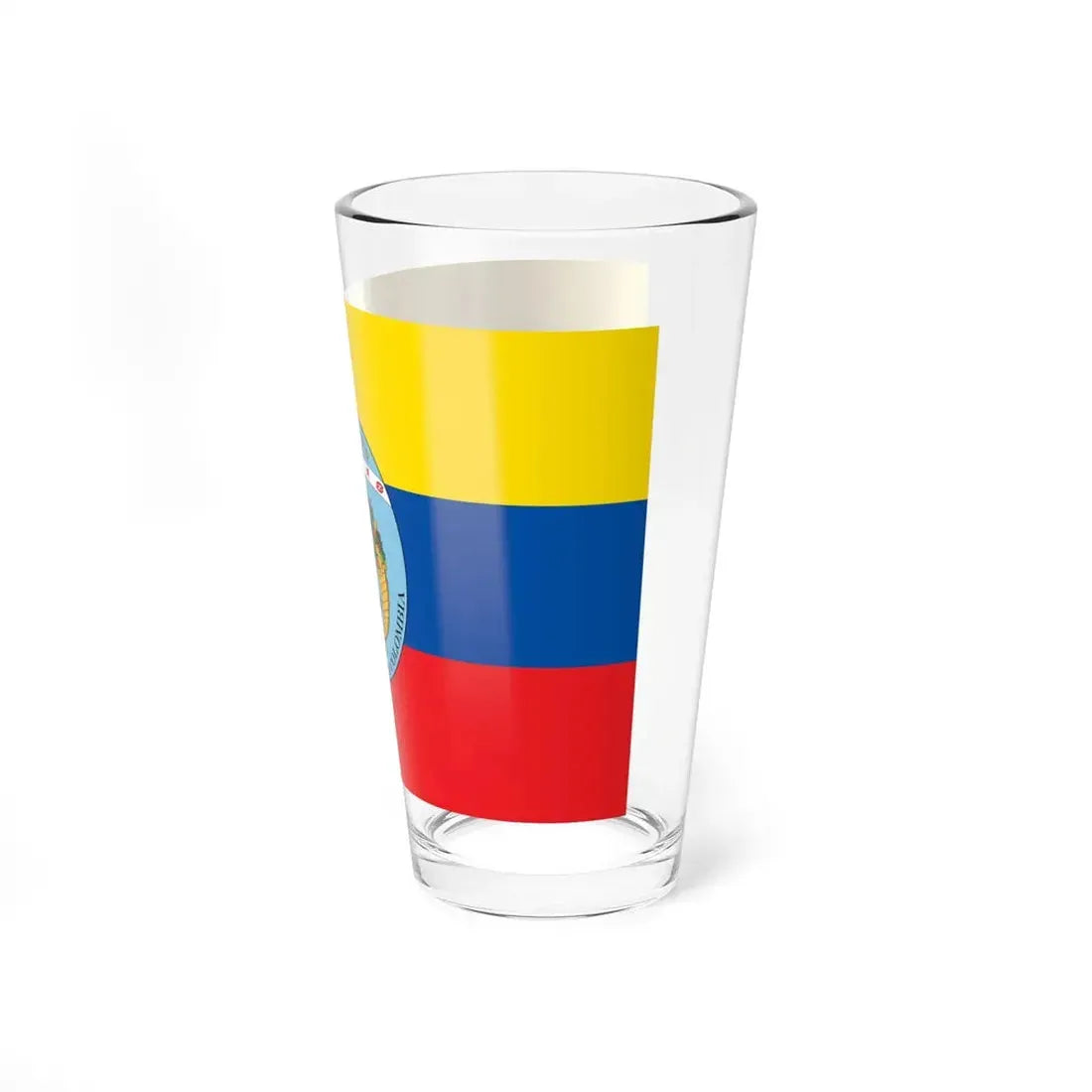 Flag of Ecuador 1830-1835 (Ecuador) Pint Glass 16oz - Go Mug Yourself