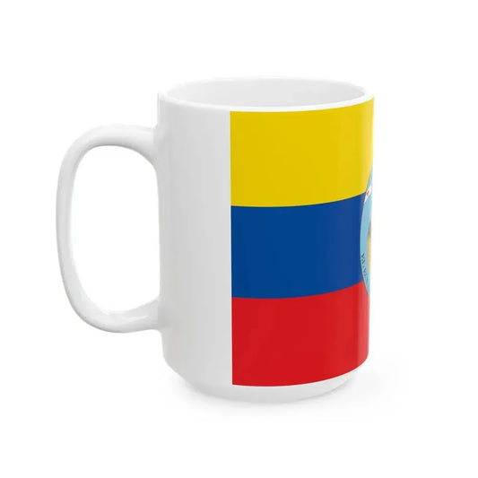 Flag of Ecuador 1830-1835 (Ecuador) White Coffee Mug - Go Mug Yourself