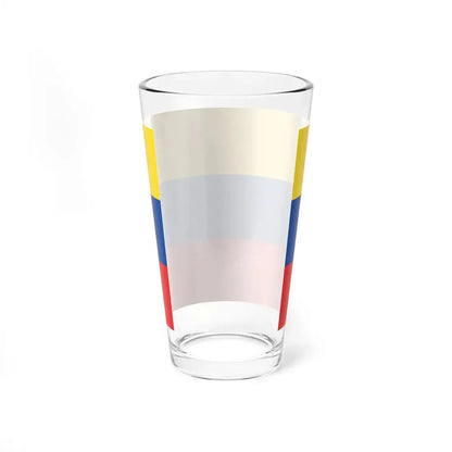 Flag of Ecuador 1835-1845 (Ecuador) Pint Glass 16oz - Go Mug Yourself