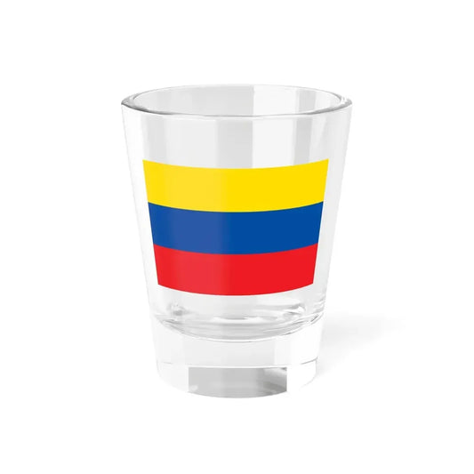 Flag of Ecuador 1835-1845 (Ecuador) Shot Glass 1.5oz 1.5oz - Go Mug Yourself