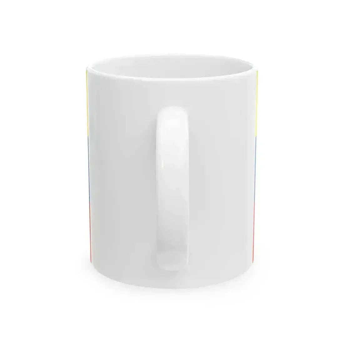 Flag of Ecuador 1835-1845 (Ecuador) White Coffee Mug - Go Mug Yourself