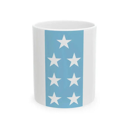 Flag of Ecuador 1845-1860 (Ecuador) White Coffee Mug 11oz - Go Mug Yourself