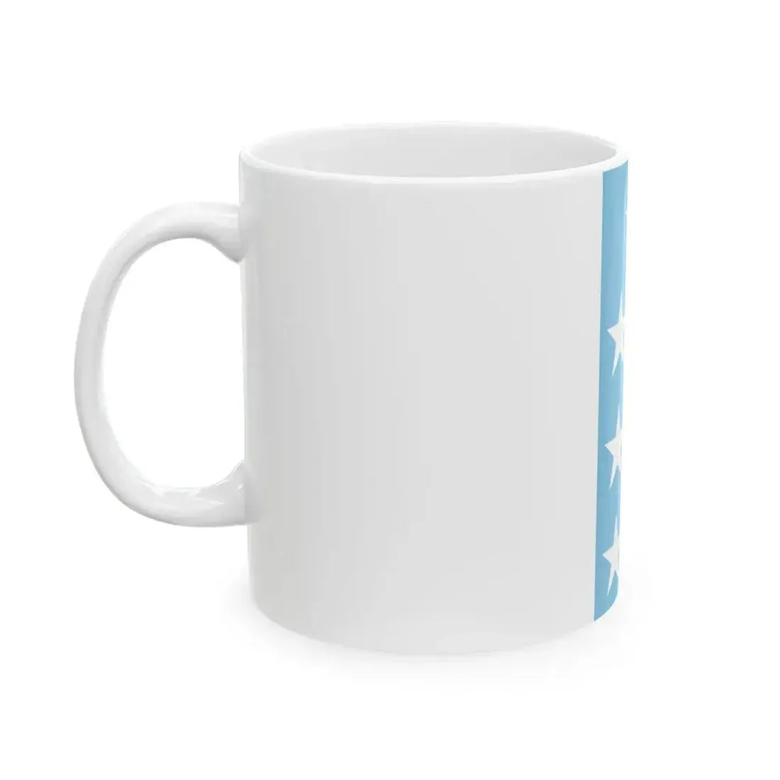 Flag of Ecuador 1845-1860 (Ecuador) White Coffee Mug - Go Mug Yourself