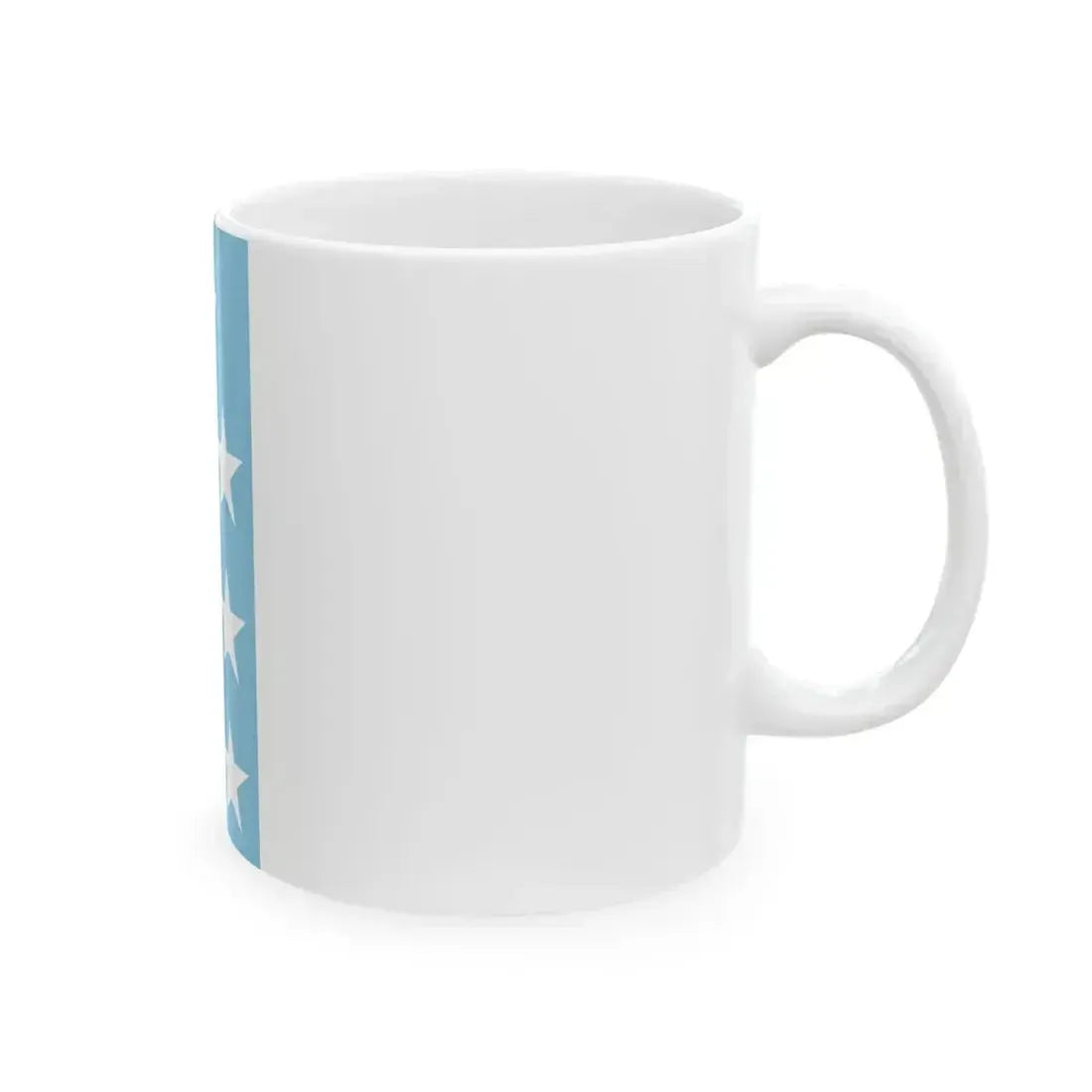 Flag of Ecuador 1845-1860 (Ecuador) White Coffee Mug - Go Mug Yourself