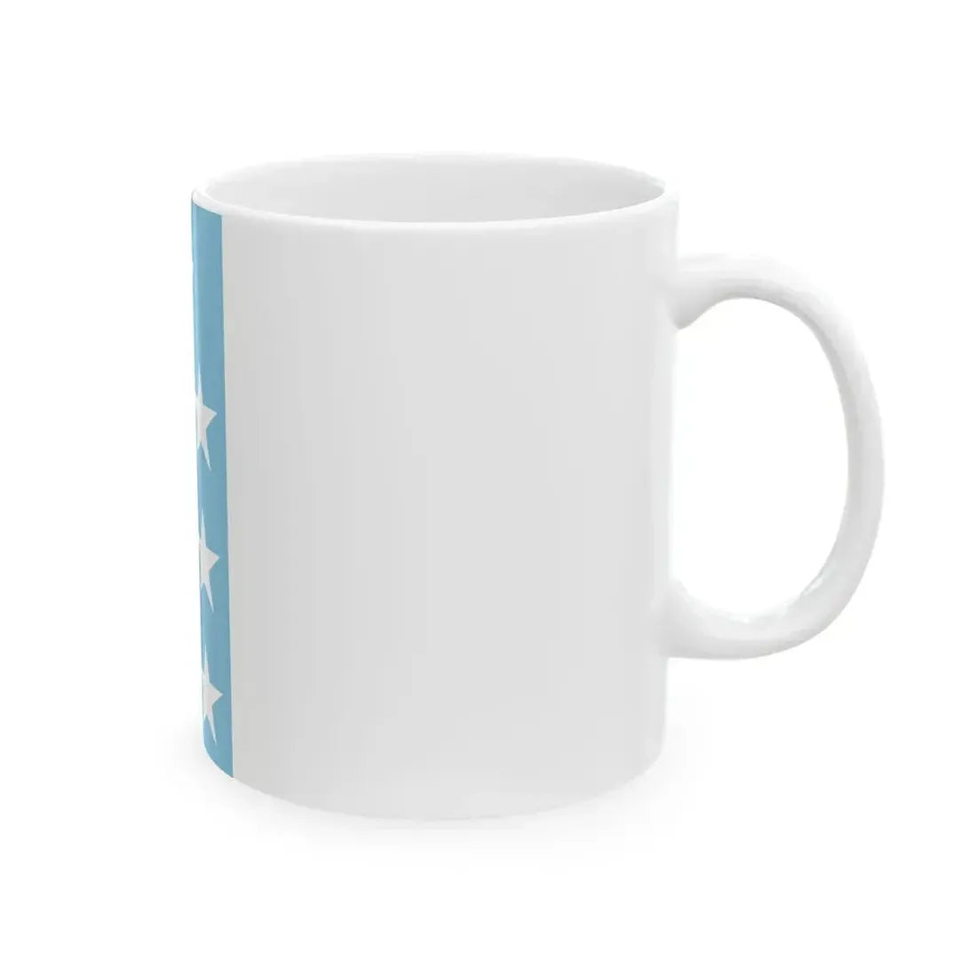 Flag of Ecuador 1845-1860 (Ecuador) White Coffee Mug - Go Mug Yourself