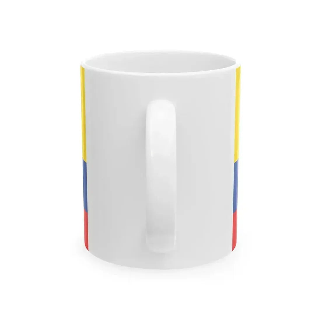 Flag of Ecuador (Ecuador) White Coffee Mug - Go Mug Yourself