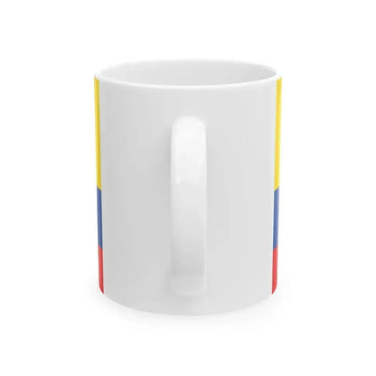 Flag of Ecuador (Ecuador) White Coffee Mug - Go Mug Yourself