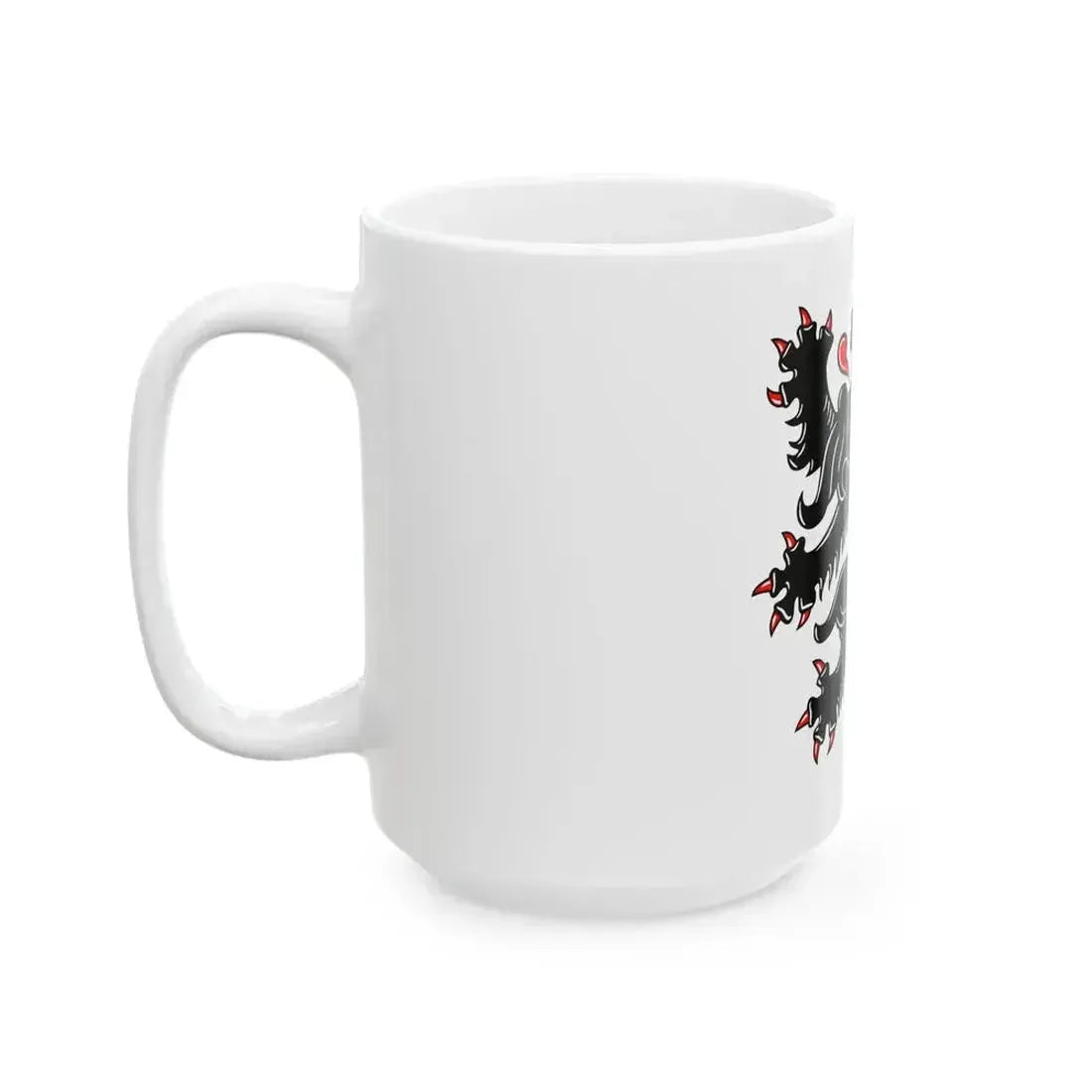 Flag of Edegem (Belgium) White Coffee Mug - Go Mug Yourself