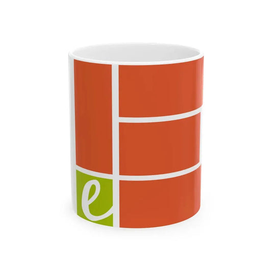 Flag of Edgerton Kansas (United States) White Coffee Mug 11oz - Go Mug Yourself