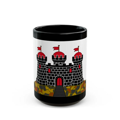 Flag of Edinburgh UK - Black Coffee Mug-15oz-Go Mug Yourself