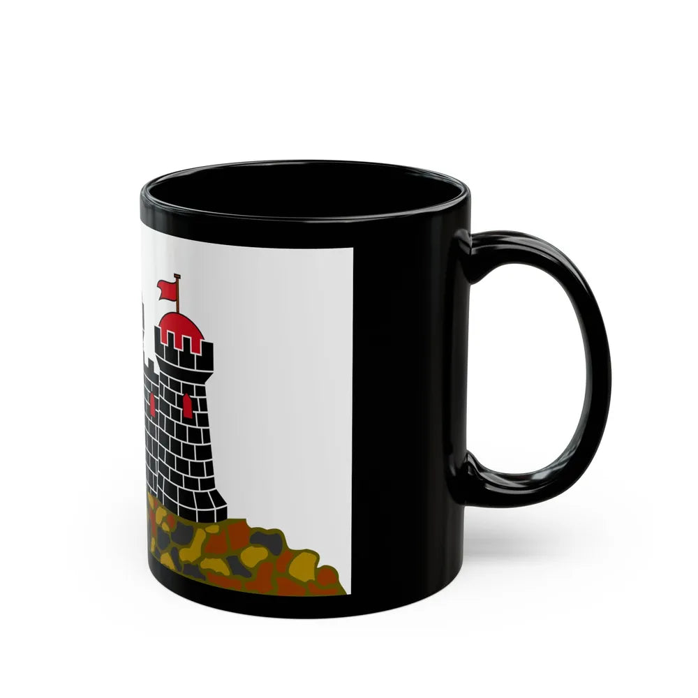 Flag of Edinburgh UK - Black Coffee Mug-Go Mug Yourself