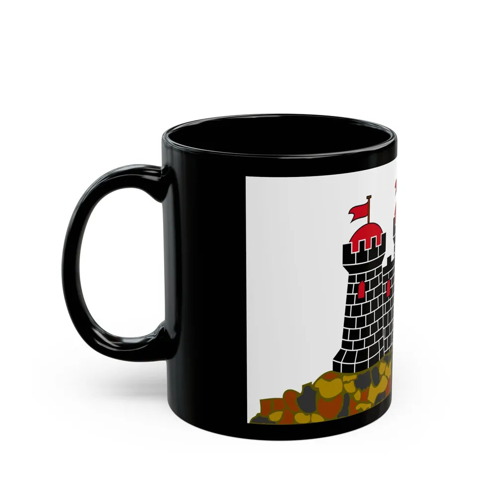 Flag of Edinburgh UK - Black Coffee Mug-Go Mug Yourself