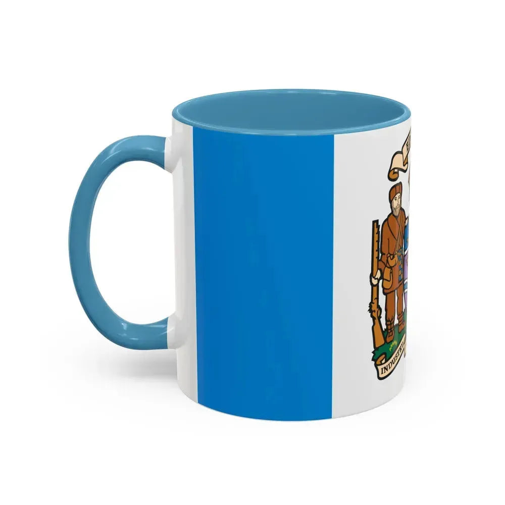 Flag of Edmonton Canada - Accent Coffee Mug - Go Mug Yourself