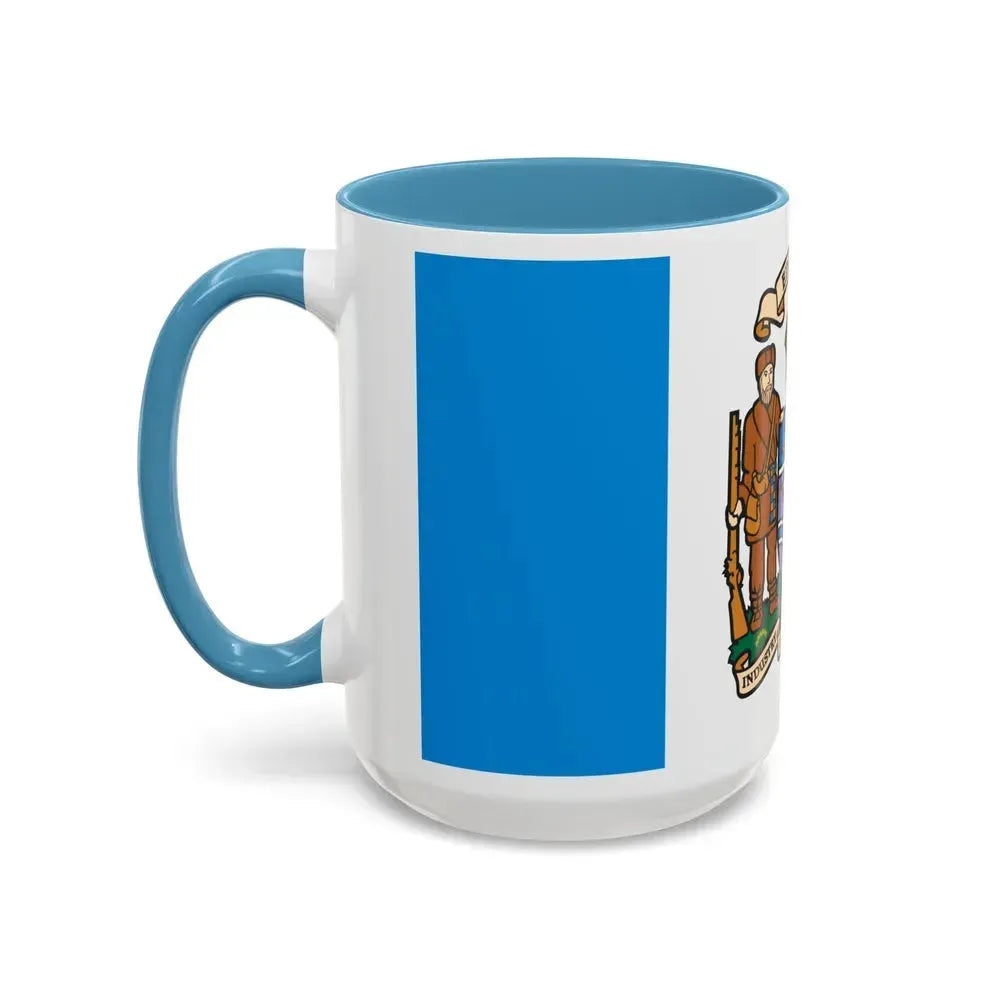 Flag of Edmonton Canada - Accent Coffee Mug - Go Mug Yourself